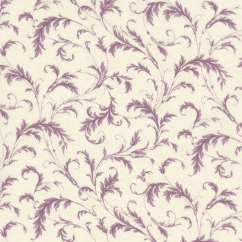 Lavender Fields 44362-21 Cream - Iris by 3 Sisters for Moda Fabrics, Image