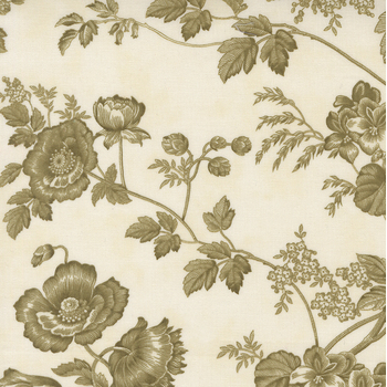 Meadow Greens 44360-32 Porcelain - Rosemary by 3 Sisters for Moda Fabrics, Image