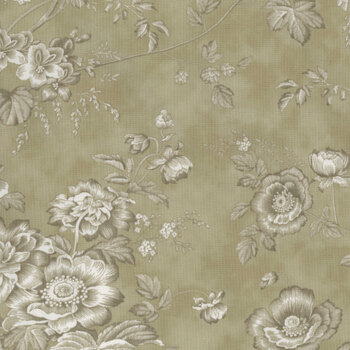 Meadow Greens 44360-38 Sage by 3 Sisters for Moda Fabrics, Image