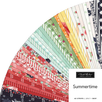 Summertime  Jelly Roll by Camille Roskelley for Moda Fabrics - RESERVE, Image