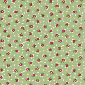 Summertime 55328-17 Green by Camille Roskelley for Moda Fabrics, Image