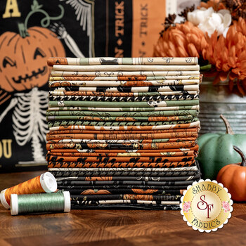 Home Sweet Haunt  31 FQ Set + Panel by Stacy Iest Hsu for Moda Fabrics - RESERVE, Image