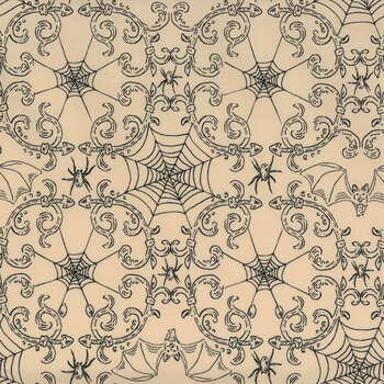 Home Sweet Haunt 20917-11 Bone by Stacy Iest Hsu for Moda Fabrics, Image