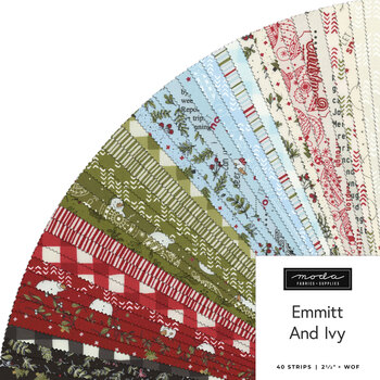 Emmitt and Ivy  Jelly Roll by Sweetwater for Moda Fabrics - RESERVE, Image