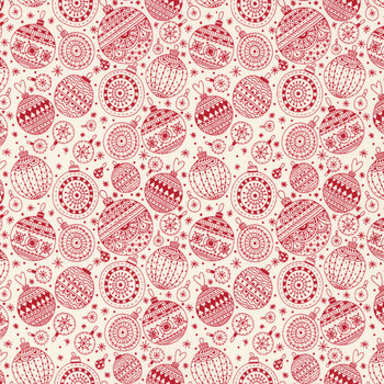 Emmitt and Ivy 55694-22 Red by Sweetwater for Moda Fabrics, Image