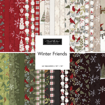 Winter Friends  Layer Cake by Deb Strain for Moda Fabrics - RESERVE, Image