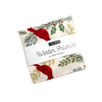 Winter Friends  Mini Charm Pack by Deb Strain for Moda Fabrics - RESERVE, Image