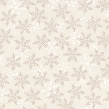 Winter Friends 56134-11 Snowy White by Deb Strain for Moda Fabrics, Image