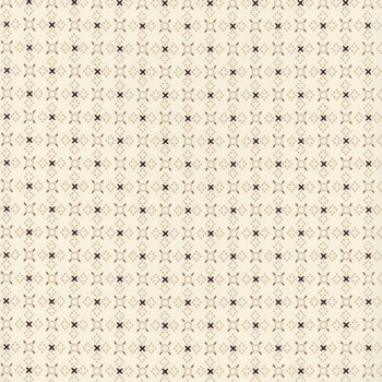 Buttercream & Brickle Bits 1938-40 Cream by Kim Diehl for Henry Glass Fabrics, Image