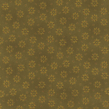 Baubles & Balsam 988-66 Evergreen by Kim Diehl for Henry Glass Fabrics, Image