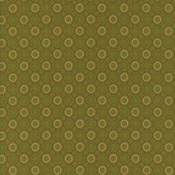 Baubles & Balsam 989-66 Evergreen by Kim Diehl for Henry Glass Fabrics, Image