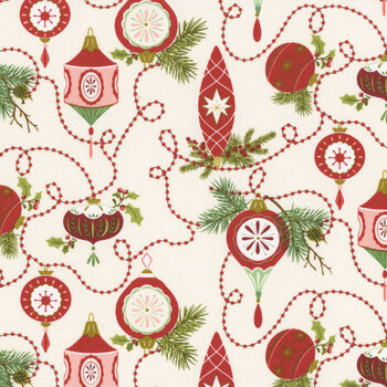 Glisten C16221-EGGNOG by Sandy Gervais for Riley Blake Designs, Image
