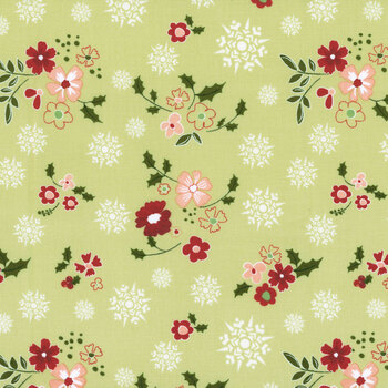 Glisten C16222-OLIVE by Sandy Gervais for Riley Blake Designs, Image