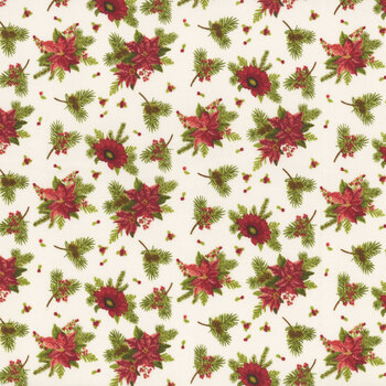 Glisten C16223-EGGNOG by Sandy Gervais for Riley Blake Designs, Image