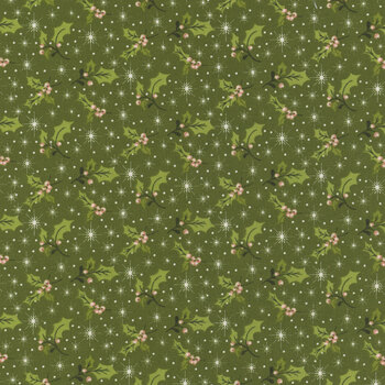 Glisten C16224-GREEN by Sandy Gervais for Riley Blake Designs, Image