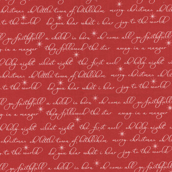 Glisten C16226-RED by Sandy Gervais for Riley Blake Designs, Image