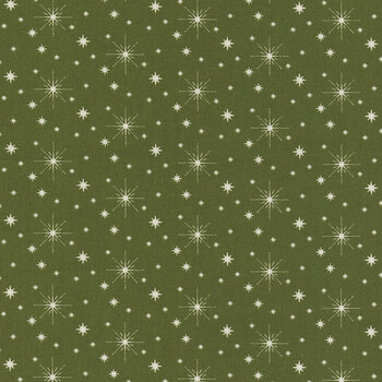 Glisten C16227-GREEN by Sandy Gervais for Riley Blake Designs, Image