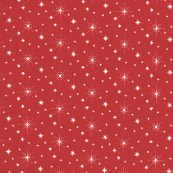 Glisten C16227-RED by Sandy Gervais for Riley Blake Designs, Image