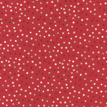 Glisten C16228-RED by Sandy Gervais for Riley Blake Designs, Image