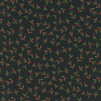Naughty or Nice C16263-BLACK by Teresa Kogut for Riley Blake Designs, Image