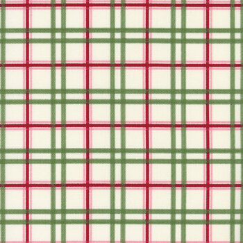 Mistletoe & Holly C16407-CLOUD by Beverly McCullough for Riley Blake Designs, Image