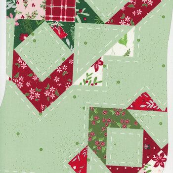 Mistletoe & Holly P16411-PANEL Panel by Beverly McCullough for Riley Blake Designs, Image