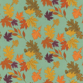 The Awe of Autumn C16191-HAZY by Sandy Gervais for Riley Blake Designs, Image