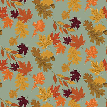 The Awe of Autumn C16191-HAZY by Sandy Gervais for Riley Blake Designs, Image