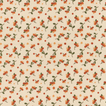 The Awe of Autumn C16195-LATTE by Sandy Gervais for Riley Blake Designs, Image