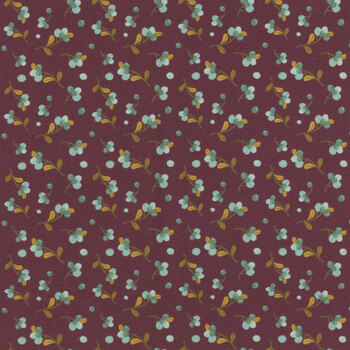 The Awe of Autumn C16195-MAHOGANY by Sandy Gervais for Riley Blake Designs, Image