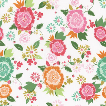 Summer Skies and Fireflies C16370-WHITE by Gracey Larson for Riley Blake Designs, Image