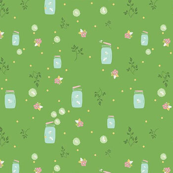 Summer Skies and Fireflies C16373-GREEN by Gracey Larson for Riley Blake Designs, Image