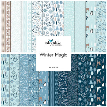 Winter Magic   Yardage by Dani Mogstad for Riley Blake Designs, Image