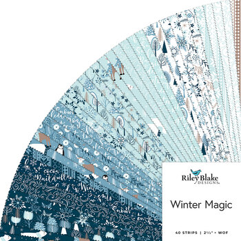 Winter Magic  Rolie Polie by Dani Mogstad for Riley Blake Designs, Image