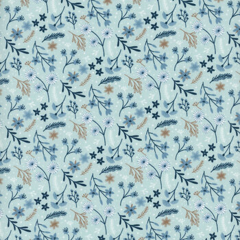 Winter Magic C16361-AQUA by Dani Mogstad for Riley Blake Designs, Image