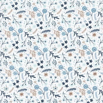Winter Magic C16361-WHITE by Dani Mogstad for Riley Blake Designs, Image