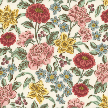 Emma C16530-CREAM by Jane Austen's House for Riley Blake Designs, Image
