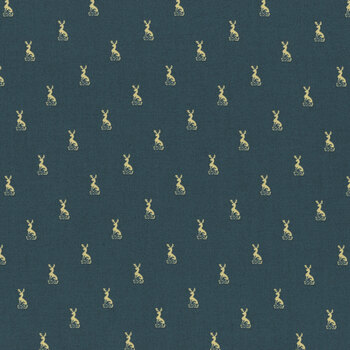 Emma C16532-NAVY by Jane Austen's House for Riley Blake Designs, Image