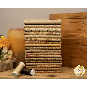 Toasted  18 FQ Set by Jo Morton for Andover Fabrics, Image