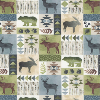 Lodge Life 5870-MU by Deane Beesley for P&B Textiles, Image