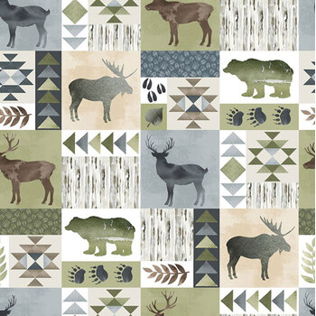 Lodge Life 5870-MU by Deane Beesley for P&B Textiles, Image