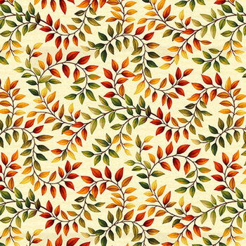 Autumn Fields 8371-44 Cream by Art Loft for Studio E Fabrics, Image