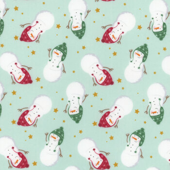 Christmas Flannel F16522-SONGBIRD by My Mind's Eye for Riley Blake Designs, Image