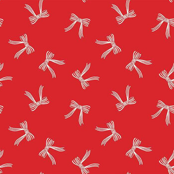 Christmas Flannel F16525-RED by My Mind's Eye for Riley Blake Designs, Image