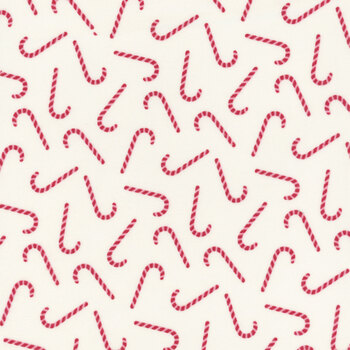 Christmas Flannel F16526-CREAM by My Mind's Eye for Riley Blake Designs, Image