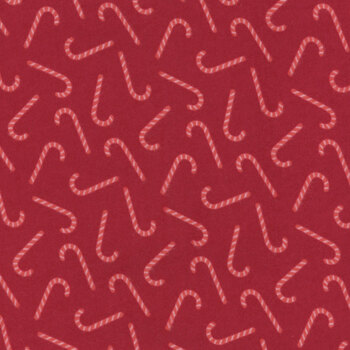 Christmas Flannel F16526-RED by My Mind's Eye for Riley Blake Designs, Image