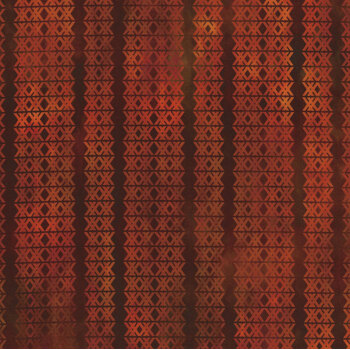 Falling Leaves 15FLS-1 Rust Stripe by Jason Yenter for In The Beginning Fabrics, Image