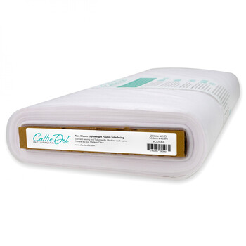 Callie Del - Non-Woven Lightweight Fusible Interfacing Basic - 20