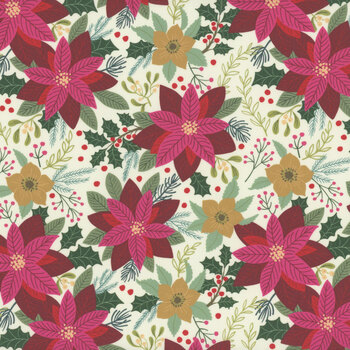 All is Bright SH30A Cream by Stuart Hillard for Lewis & Irene, Image