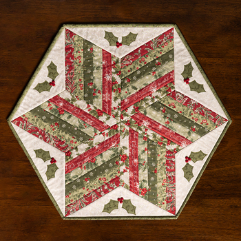 SAMPLE - 60 Degree Diamond Table Topper - A Christmas Carol 